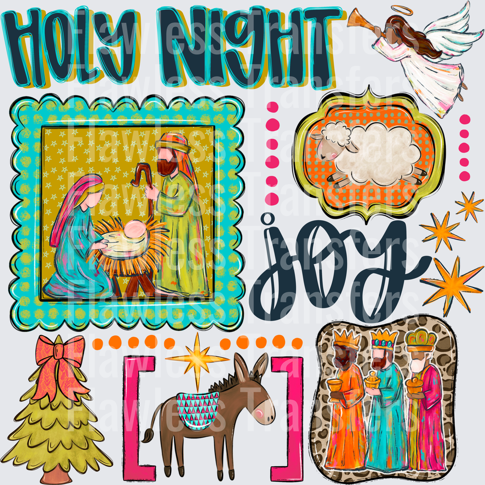 Nativity Collage #1664
