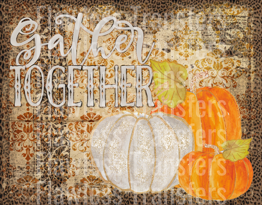 Gather Together Tea Towel #0365