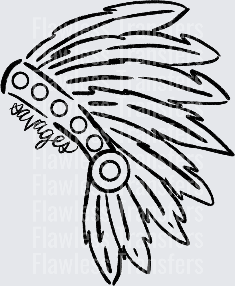 Savages Headdress #2910