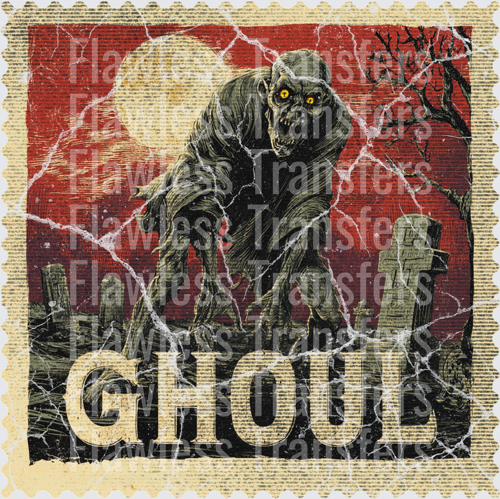 Ghoul Vintage Stamp #0583