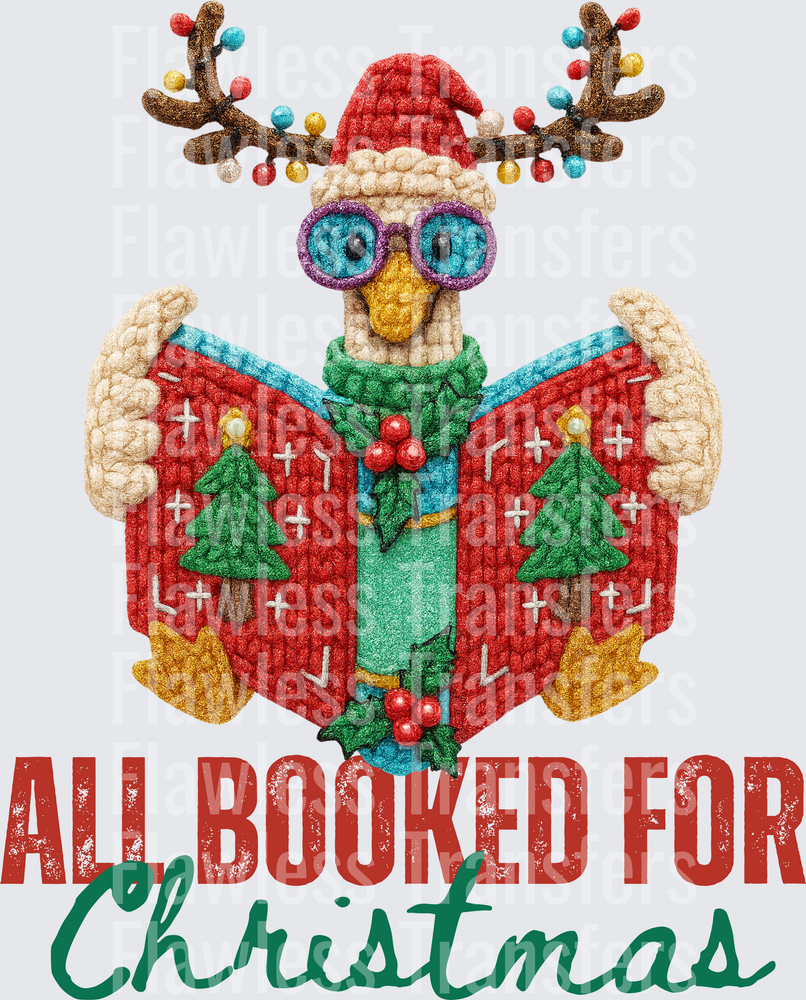 All Booked For Christmas Goose #1806