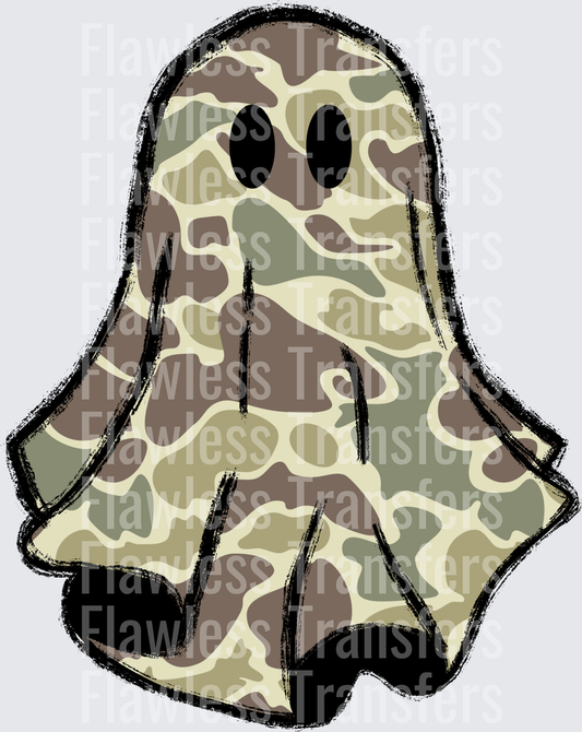 Camo Ghost Outlined #0514