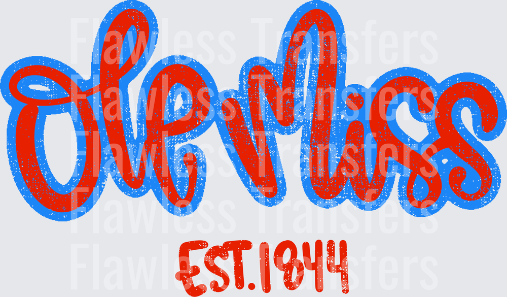 Ole Miss Est 1844 #7404