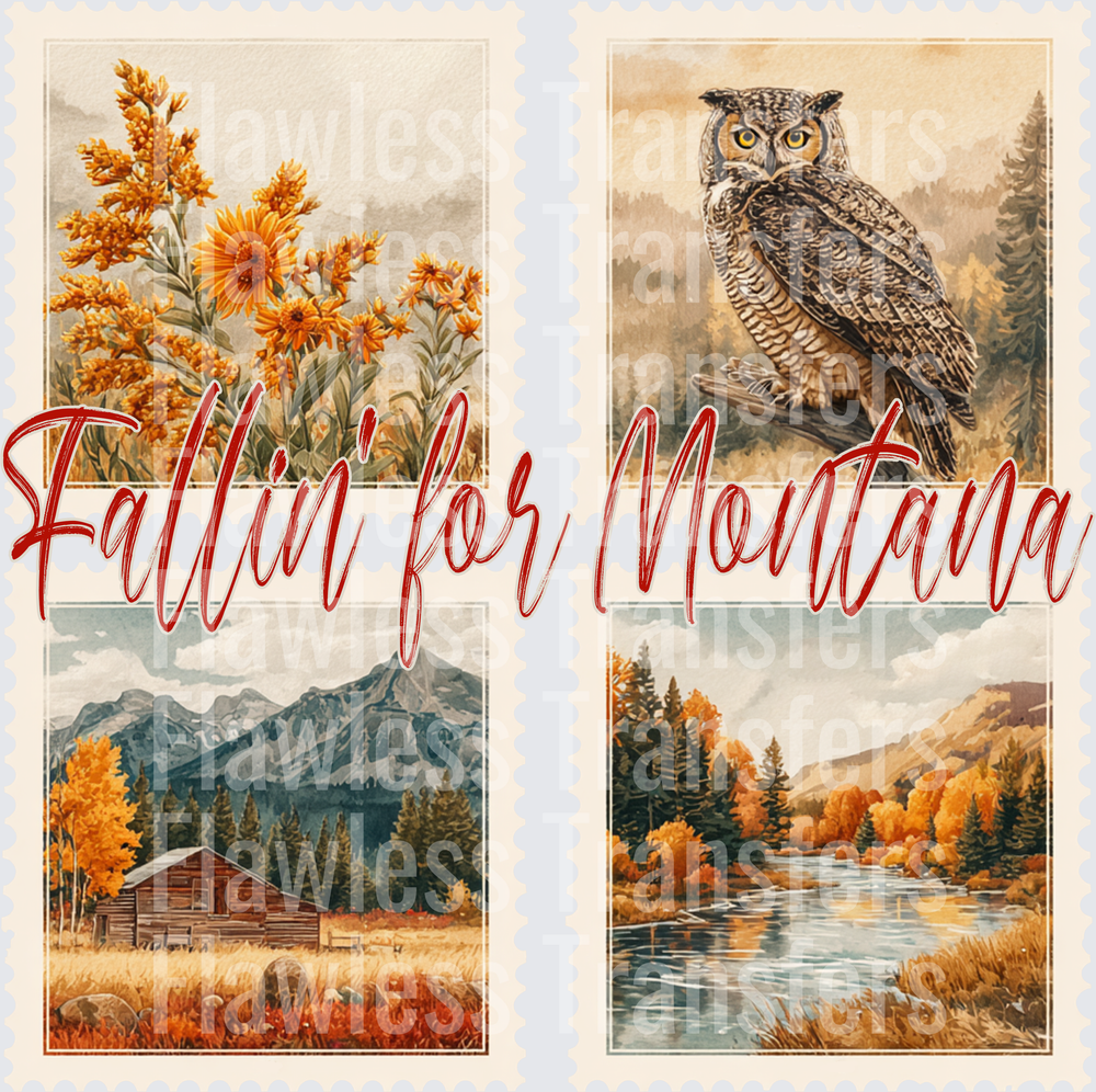 Fallin For Montana Stamp #1160