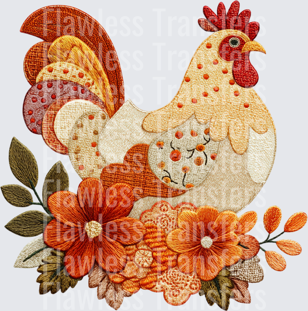 Vintage Cottage Chicken #4162