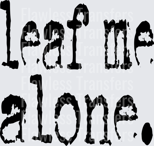 Leaf Me Alone #0330