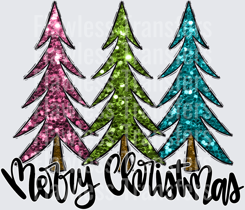 Merry Christmas Trees #1970
