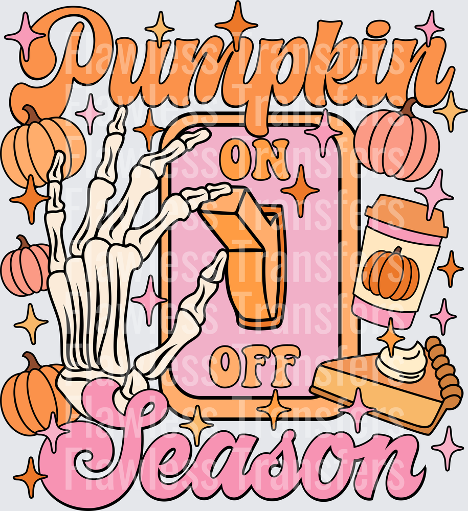 Pumpkin Season Switch On #0012