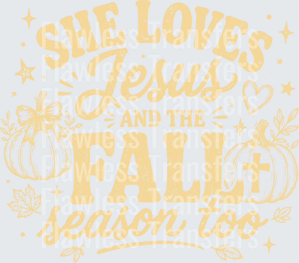 She Loves Jesus And The Fall Season Too #0401
