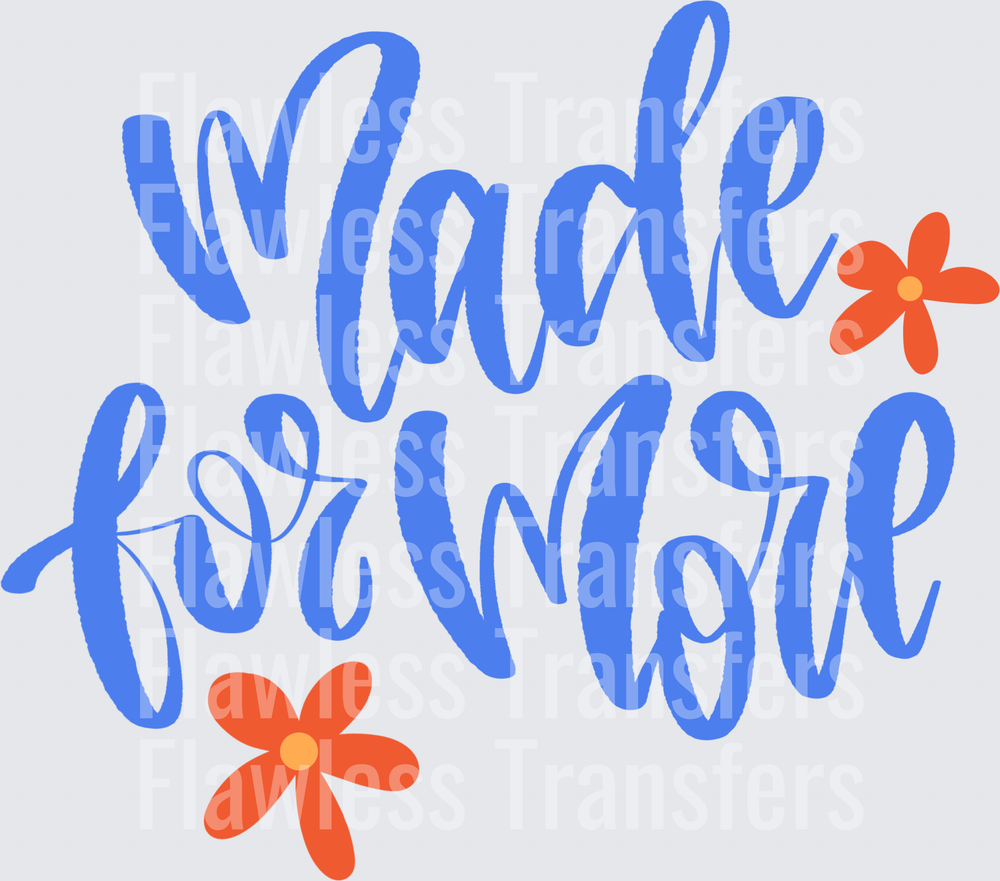 Made For More Blue #5556