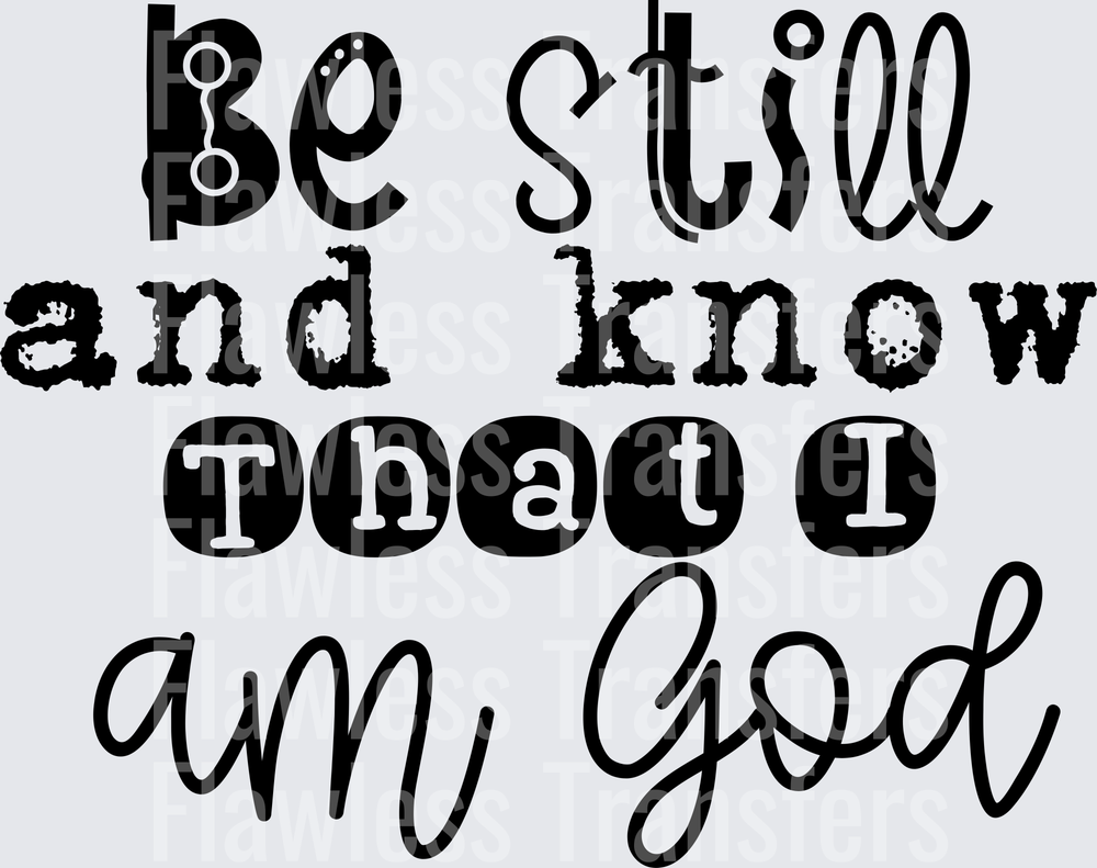 Be Still #5505