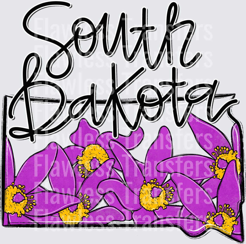 South Dakota Whimsy States #0991