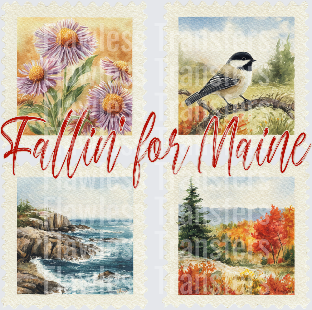Fallin For Maine Stamp #1153