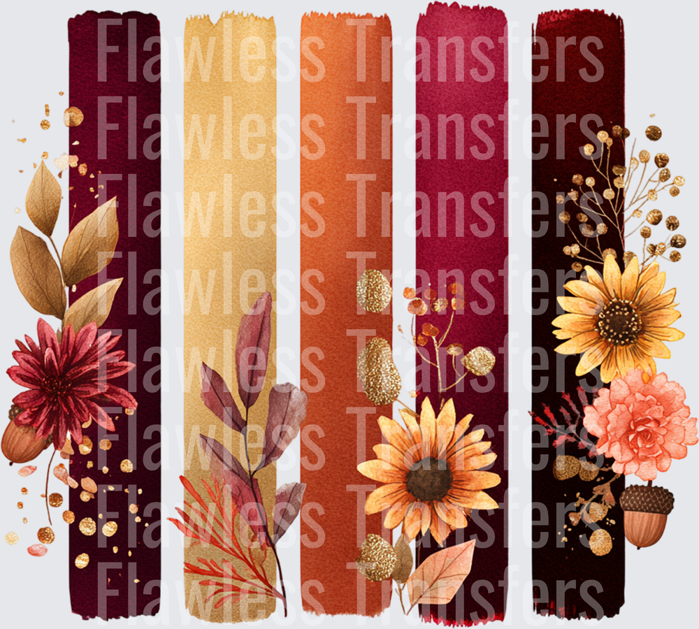 Fall Floral Brushstrokes #0328