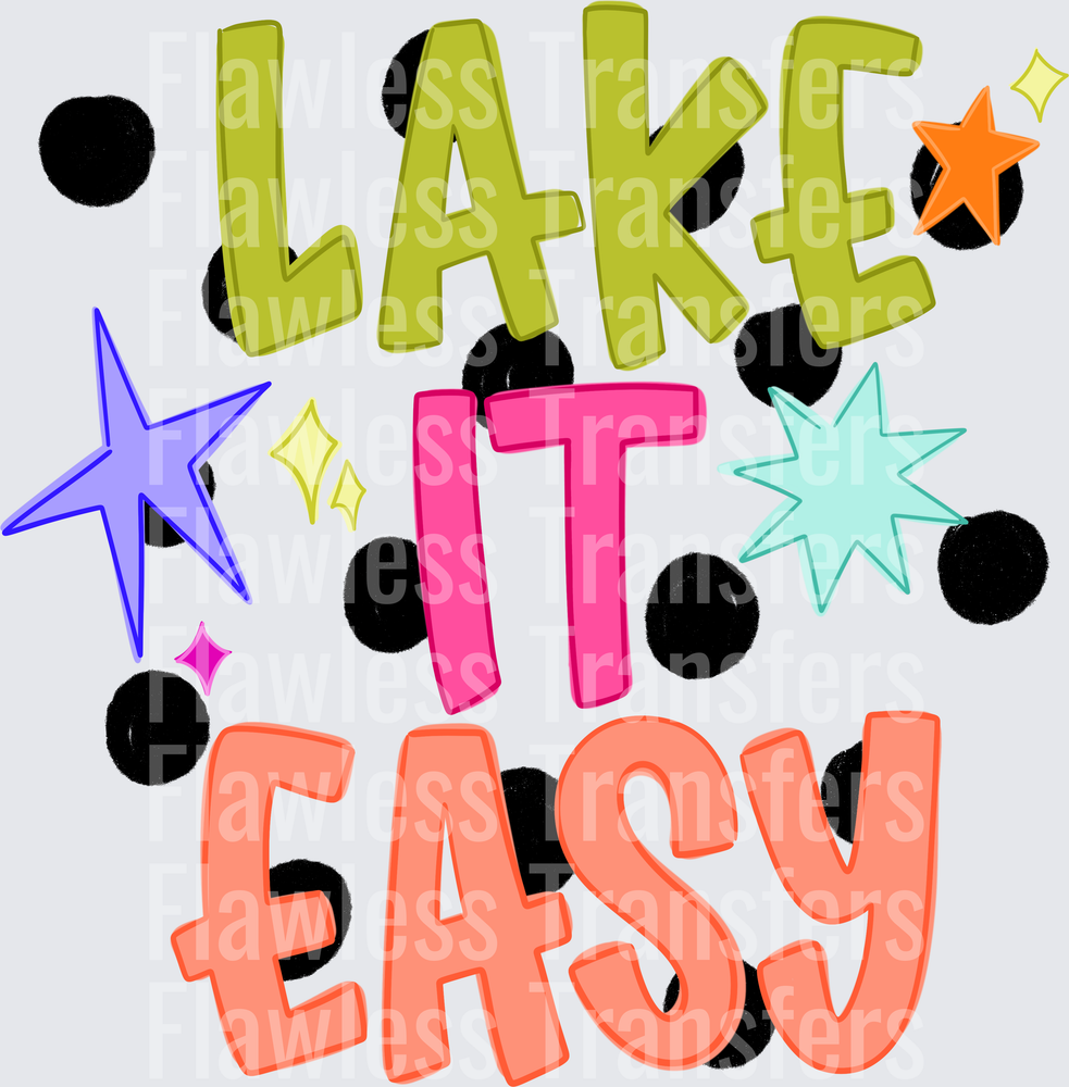 Lake It Easy #4613