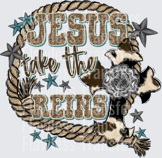 Jesus Take the Reins #5205