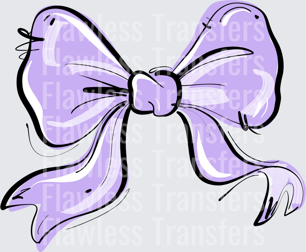 Lavender Bow #4689
