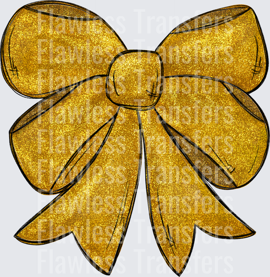 Yellow Gold Bow #4671