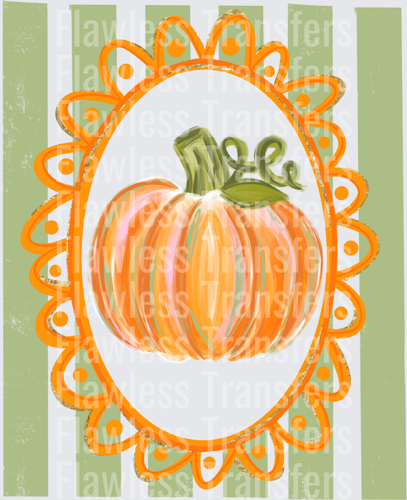 Pumpkin Stripes #1879