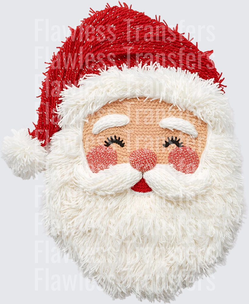White Santa Red Hat #1712