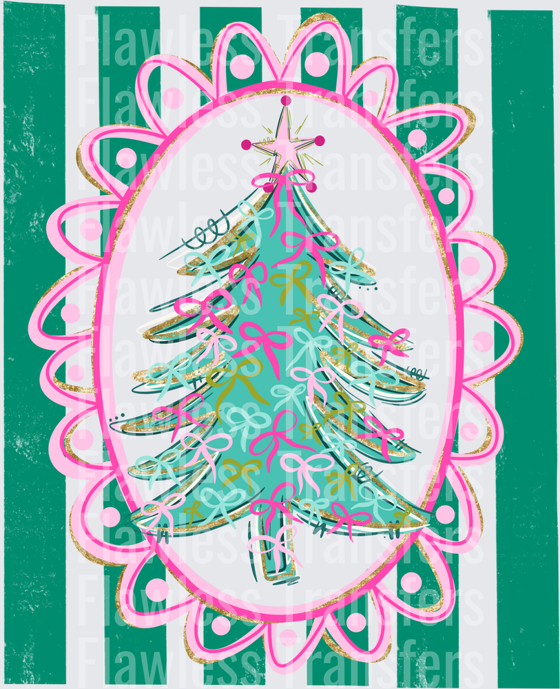 Christmas Tree Stripes #9750