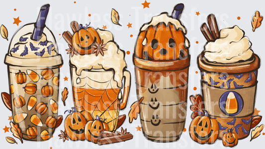 Candy Corn Coffee Latte #0440