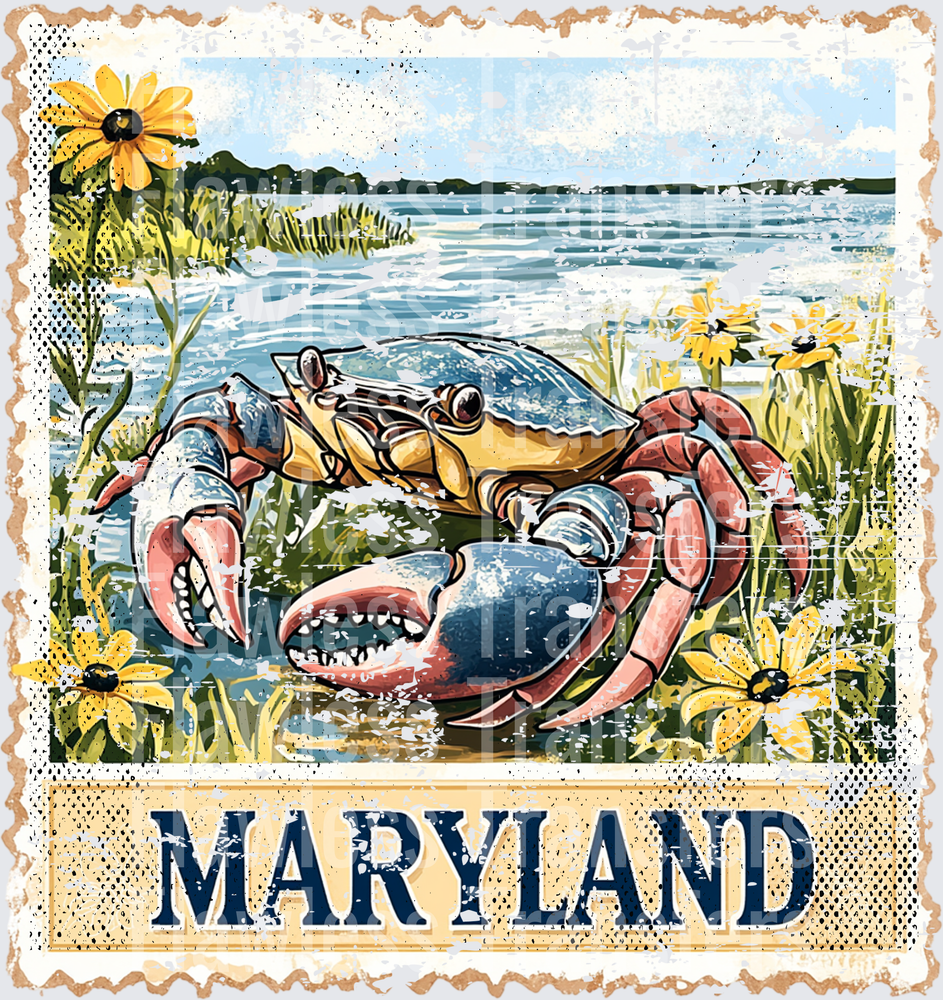 Maryland Vintage Stamp #0999