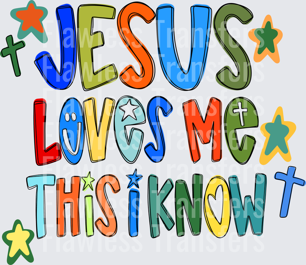 Jesus Loves Me #5236
