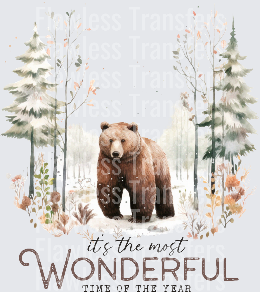 Its The Most Wonderful Time Of The Year Bear #1564