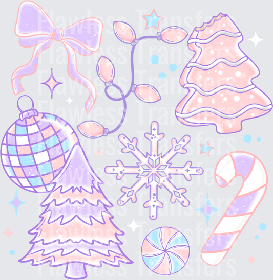 Pastel Winter Collage #1652