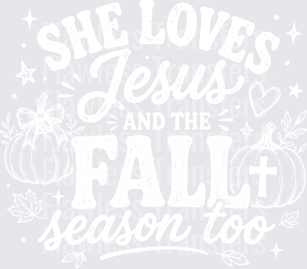 She Loves Jesus And The Fall Season Too #0398
