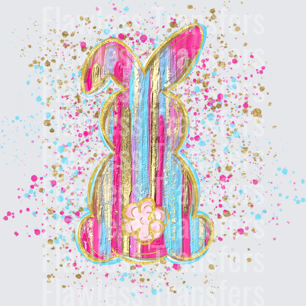 Easter Bunny Splatter #5073