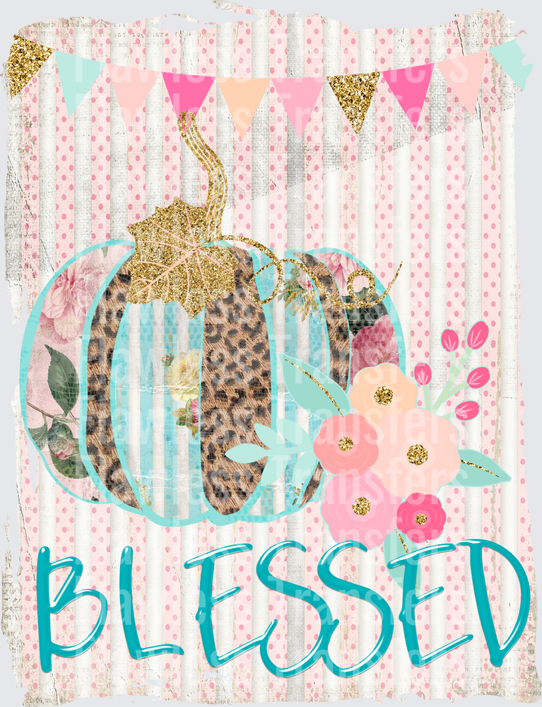 Blessed Shabby Pumpkin #0384