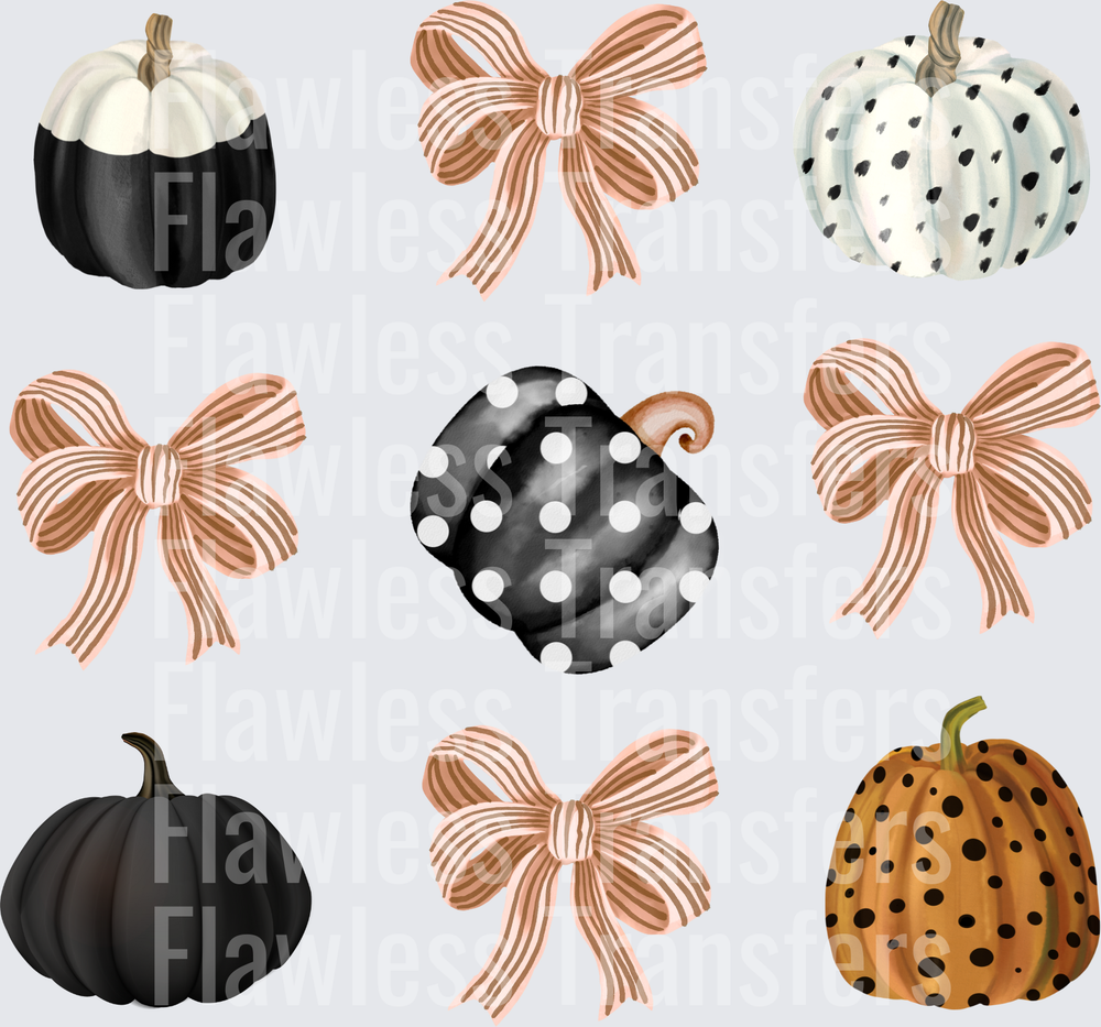Halloween Coquette Bow #0726