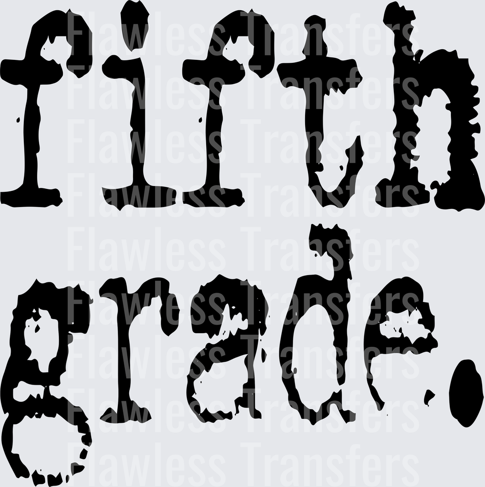 Fifth Grade #3848