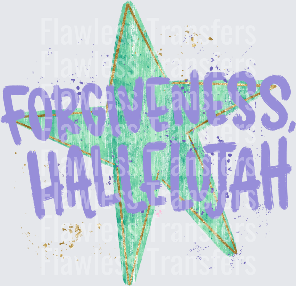 Forgiveness Hallelujah #5471