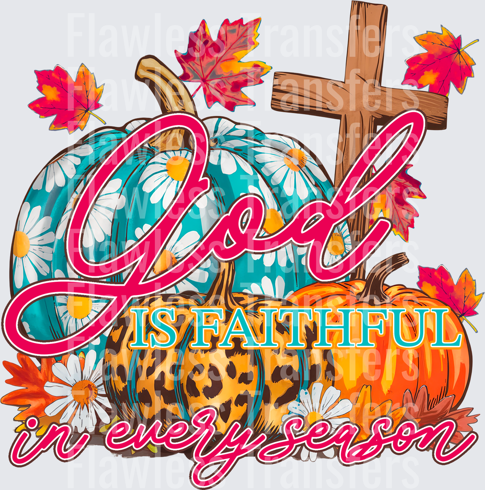 God Is Faithful In Every Season #0180