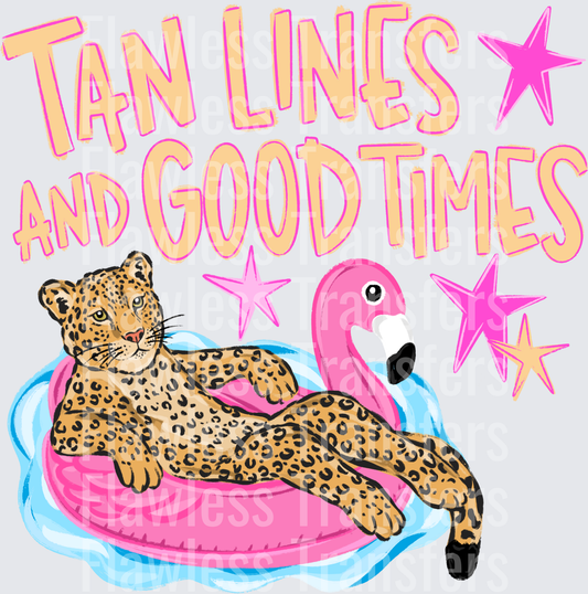 Tan Lines And Good times Leopard #4286