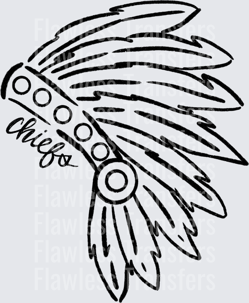Chiefs Headdress #2827