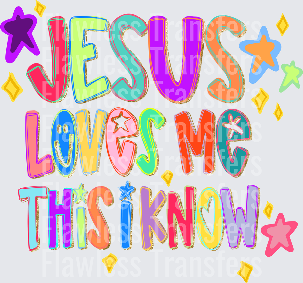Jesus Loves Me #5235
