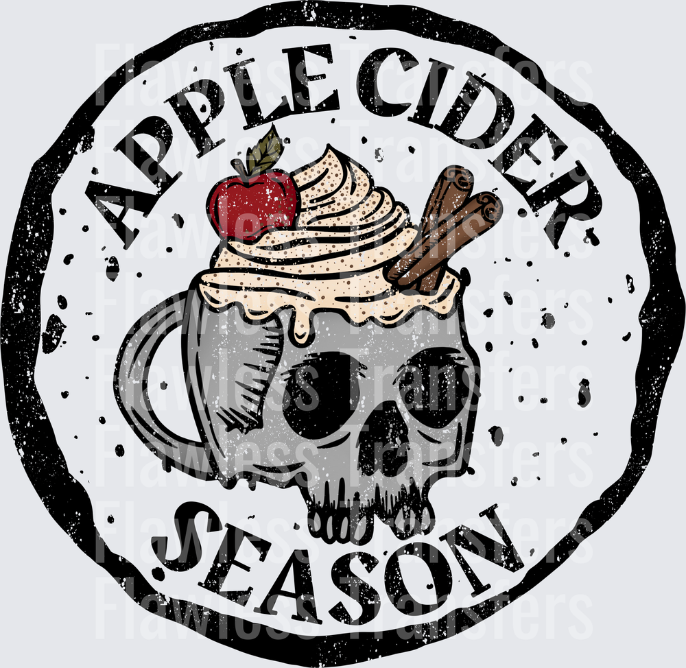 Apple Cider Season Distressed #0004