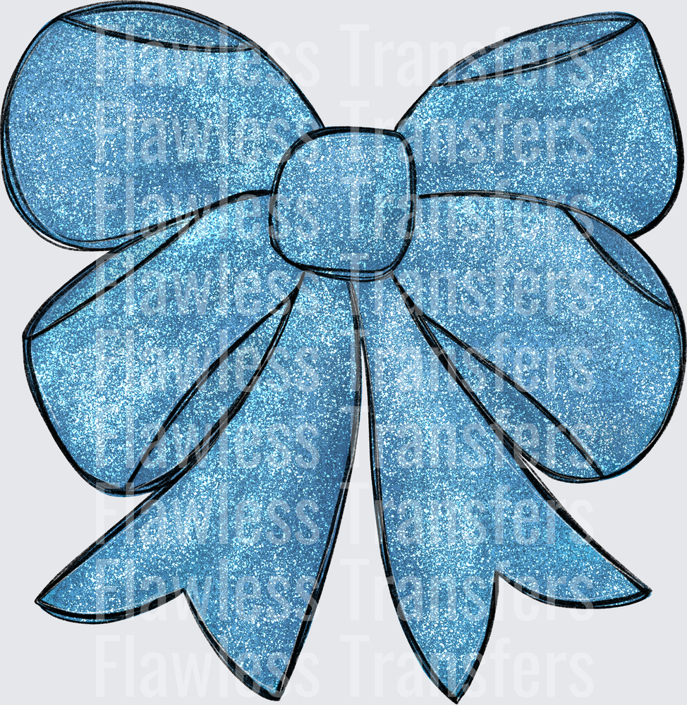 Columbia Blue Bow #4658
