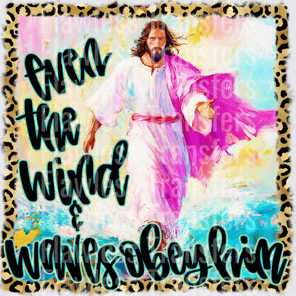 Even The Wind And Waves Obey Him #5200