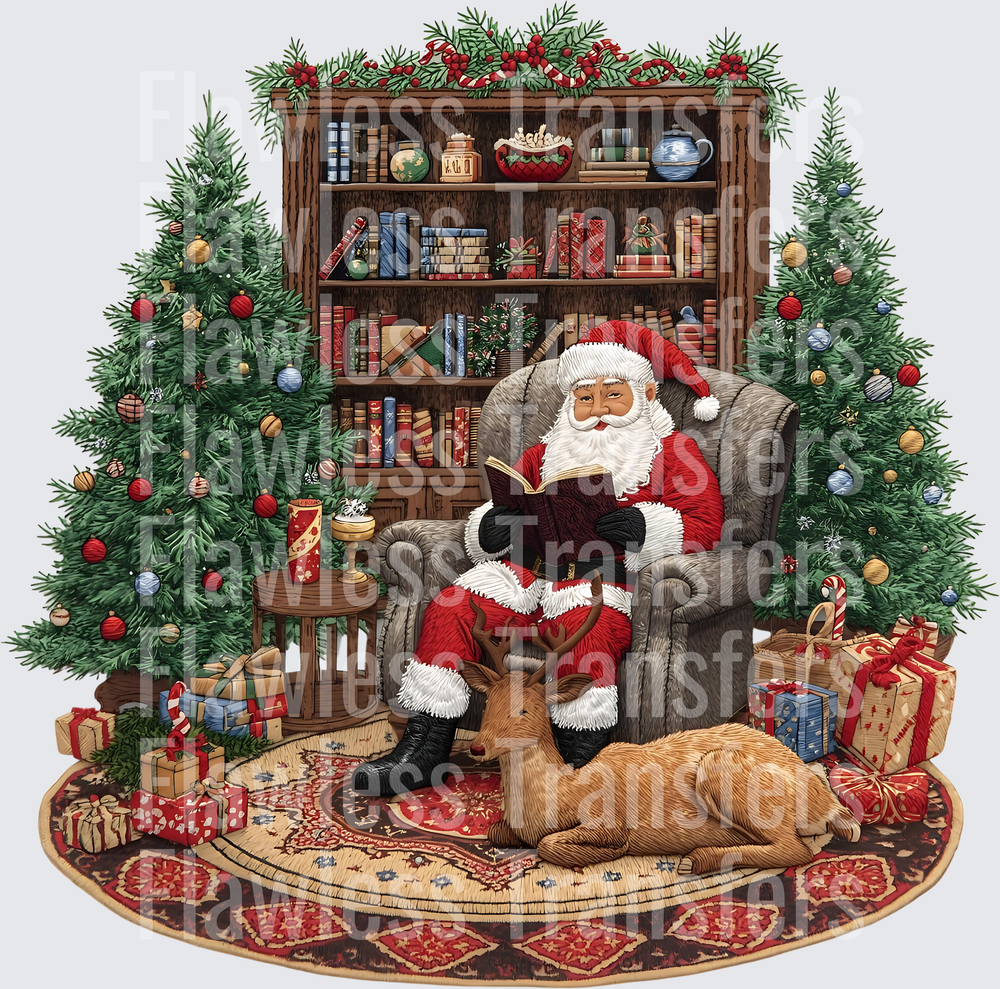 Santa Reading #1721