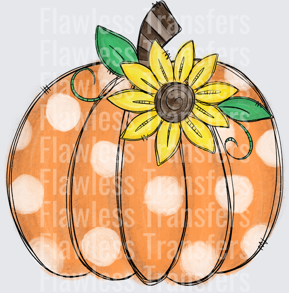 Sunflower Pumpkin #0198