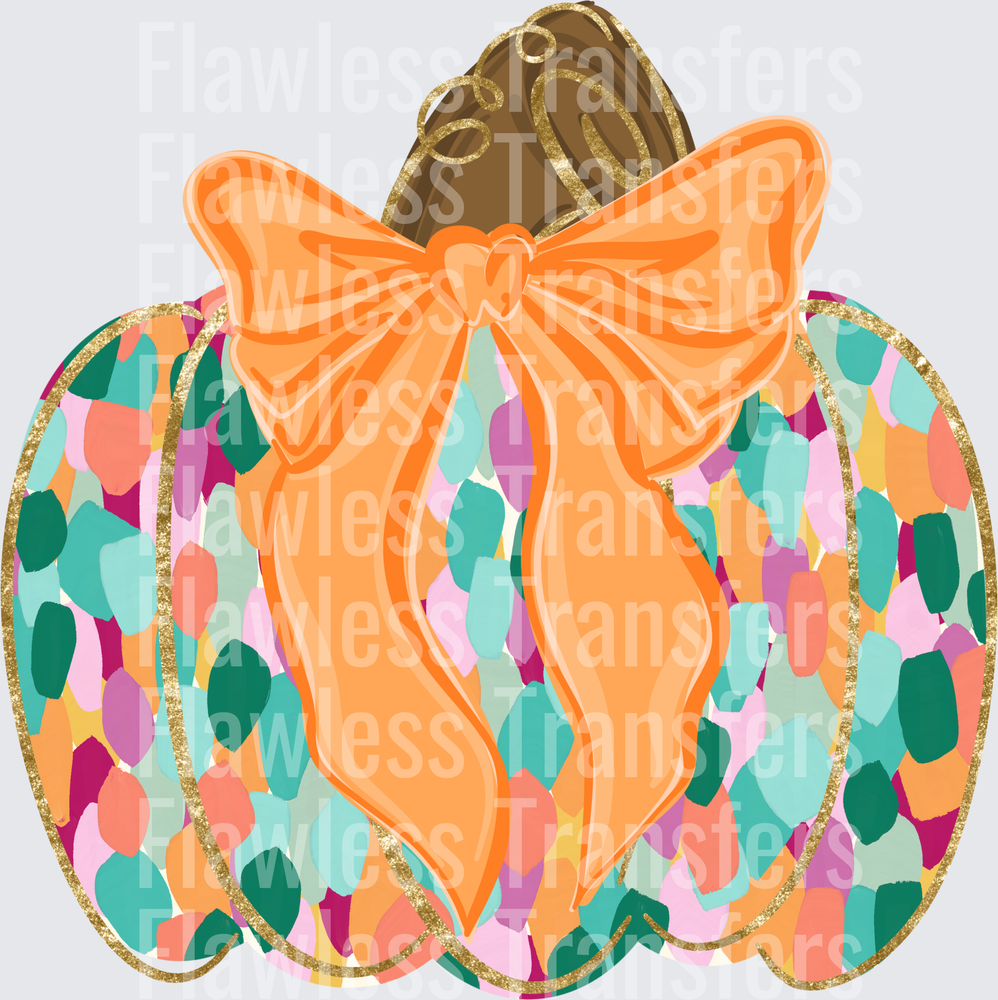 Colorful Pumpkin #5105
