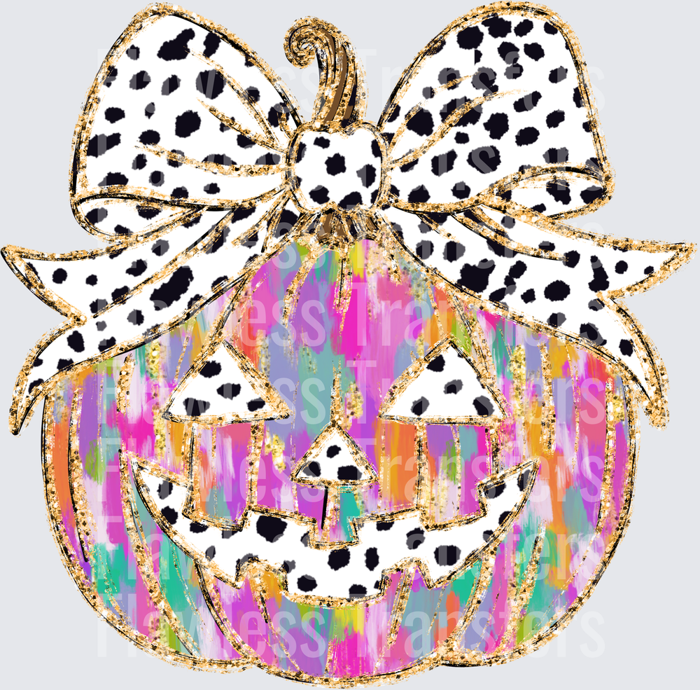 Girls Jack O Lantern Pumpkin #0114