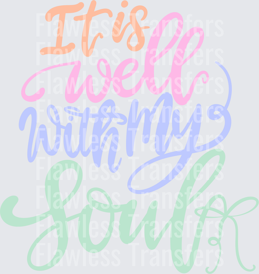 It Is Well With My Soul #5382