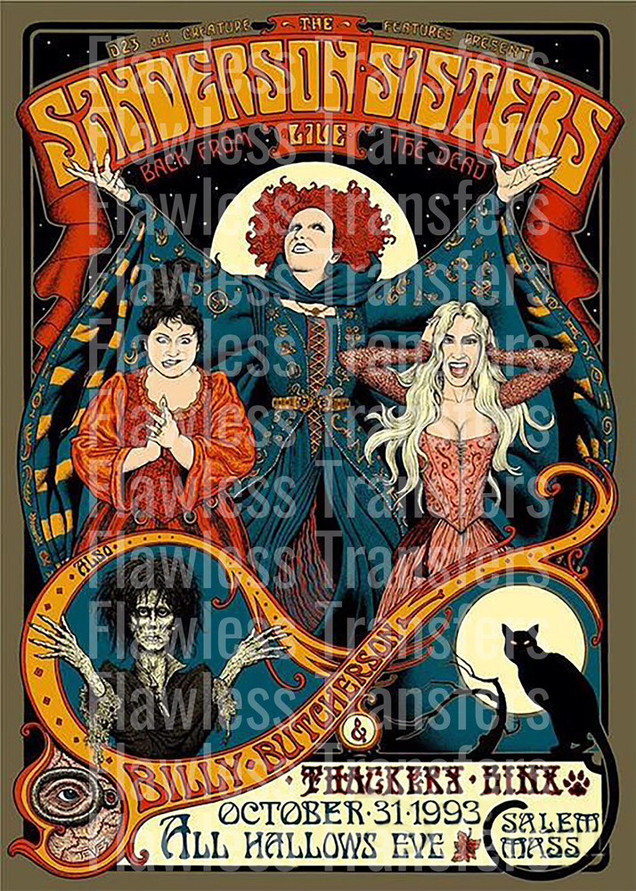 Sanderson Sisters Poster #0650