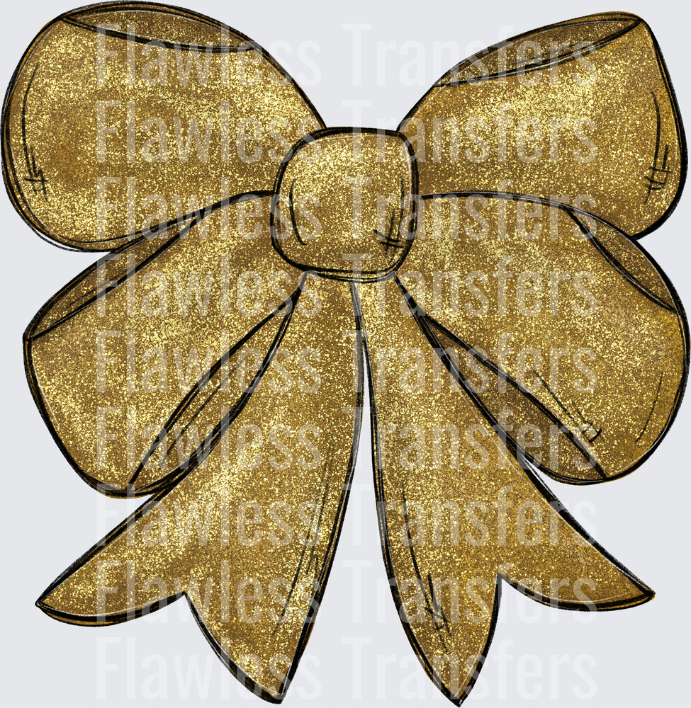Vegas Gold Bow #4669